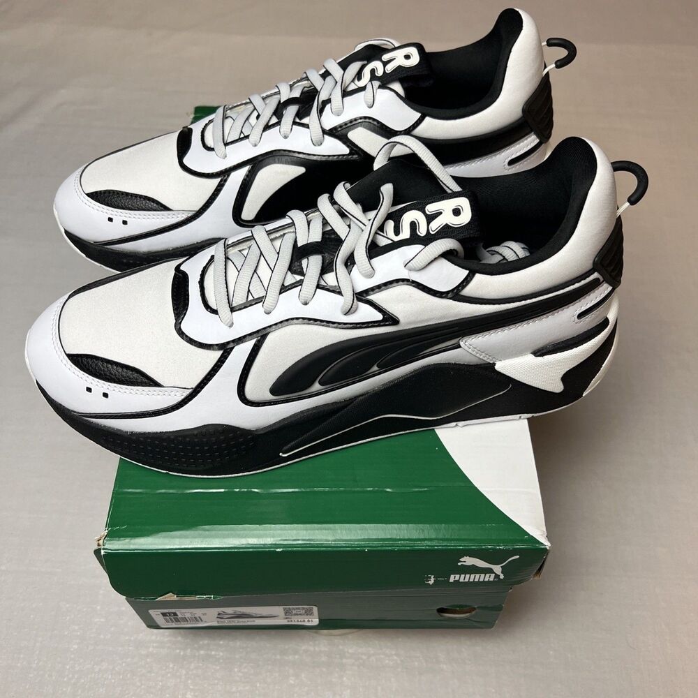 PUMA RS-X Miosis White Black 39134001 Mens Size 13 Brand New